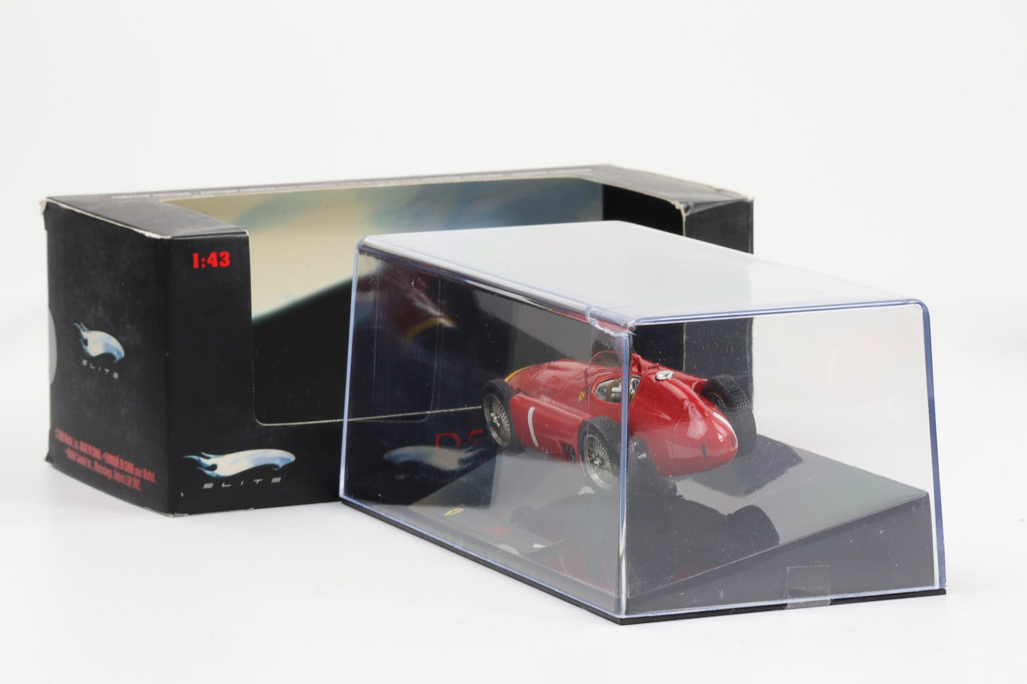 1:43 Hot Wheels Elite Ferrari D50 Fangio rot Formel 1 P9947