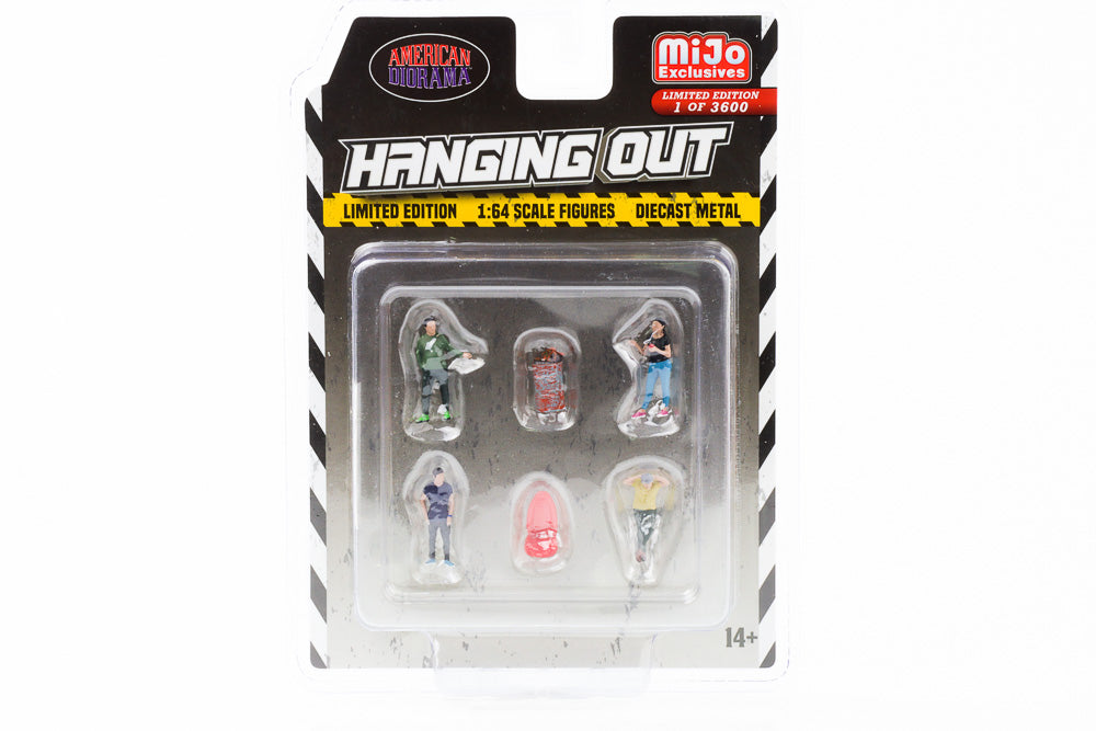 American Diorama 1/64 Figures Set - Hanging Out - MIJO Exclusives
