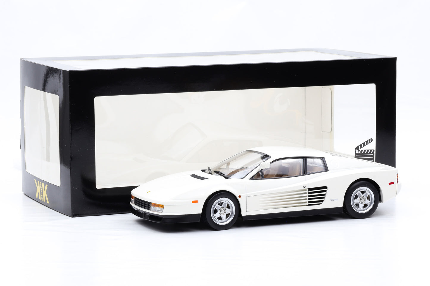 1:18 Ferrari Testarossa Monospecchio US-Version 1984 Miami Vice Movie KK-Scale