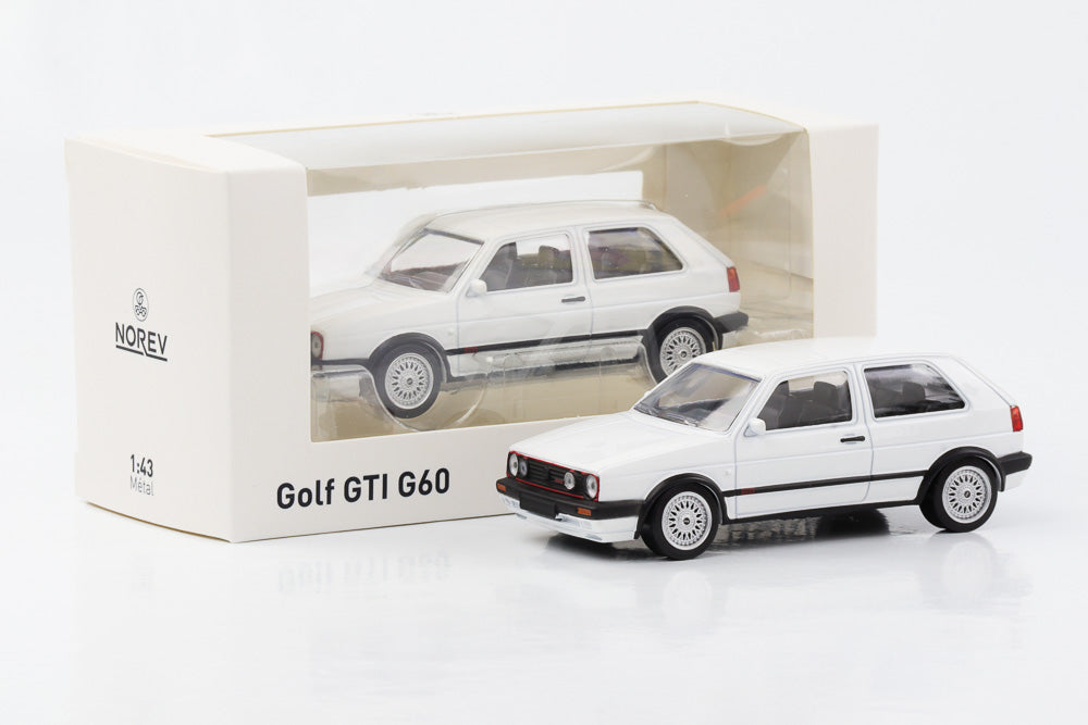 1:43 Volkswagen Golf GTI G60 white Norev Jet Car
