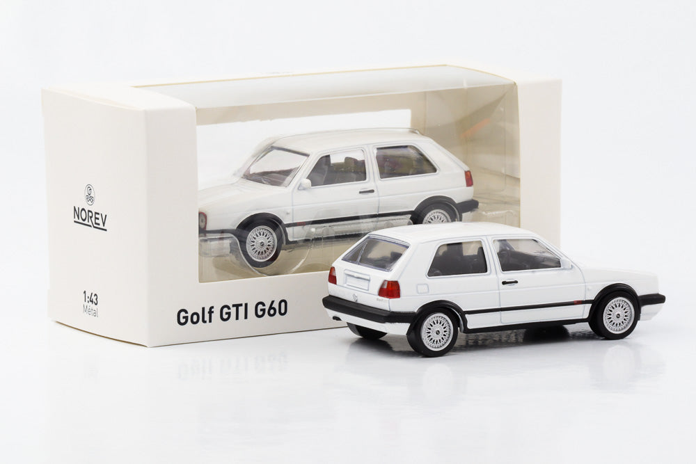 1:43 Volkswagen Golf GTI G60 white Norev Jet Car