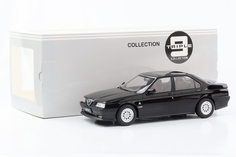 1:18 Alfa Romeo 164 Q4 black / red interieur Triple 9 Diecast Neu OVP