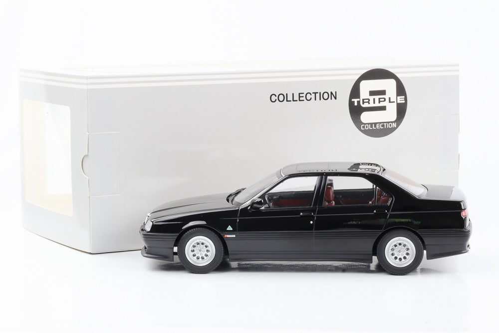 1:18 Alfa Romeo 164 Q4 black / red interieur Triple 9 Diecast Neu OVP