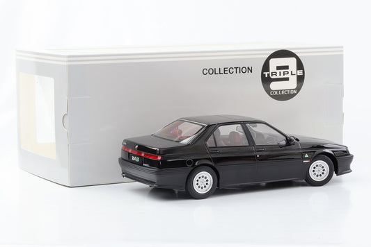 1:18 Alfa Romeo 164 Q4 black / red interieur Triple 9 Diecast Neu OVP