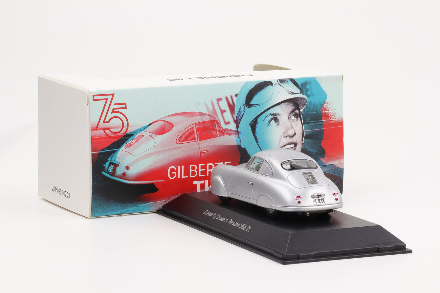 1:43 Spark Porsche 356 SL Gilberte Thirion 1952 Museum MAP