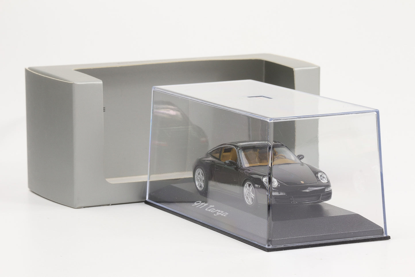 1:43 Porsche 911 997 Targa 4S schwarz Sal Oppenheim Minichamps WAP Dealer