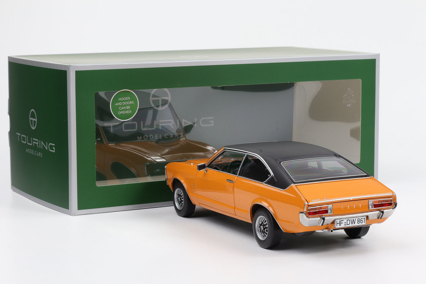 1:18 Touring Modelcars Ford Granada Consul Coupé GT 2.3 signal orange