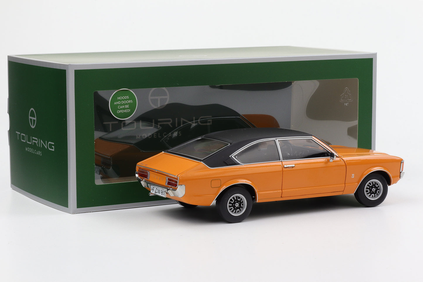 1:18 Touring Modelcars Ford Granada Consul Coupé GT 2.3 signal orange