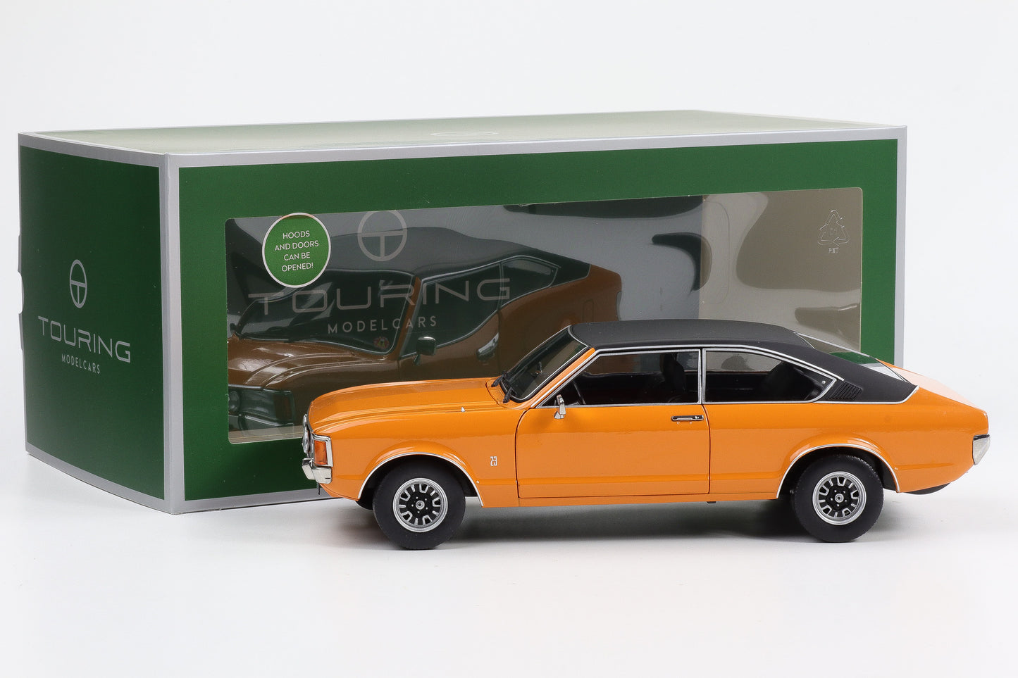 1:18 Touring Modelcars Ford Granada Consul Coupé GT 2.3 signal orange