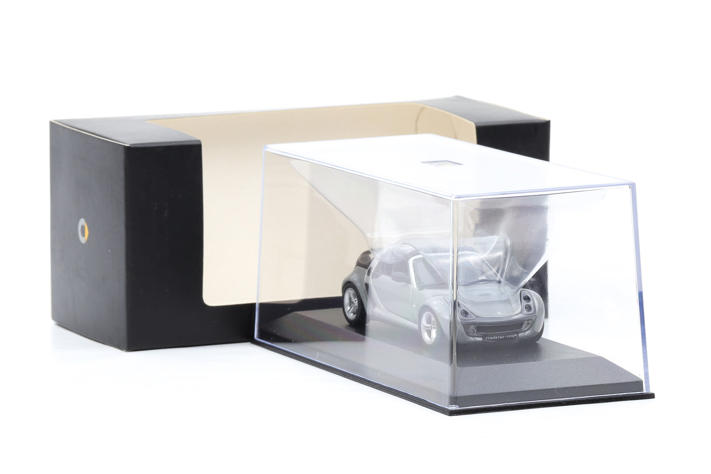 1:43 Minichamps Smart Roadster-coupe glance grey DEALER