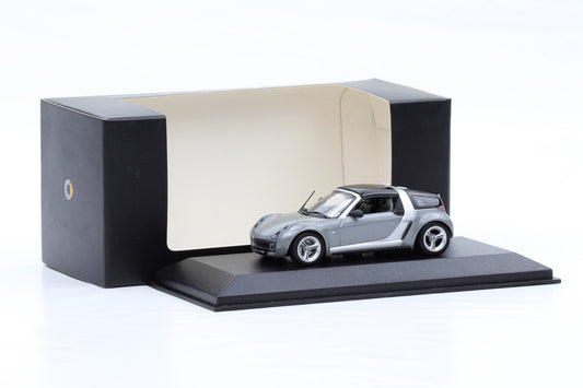 1:43 Minichamps Smart Roadster-coupe glance grey DEALER