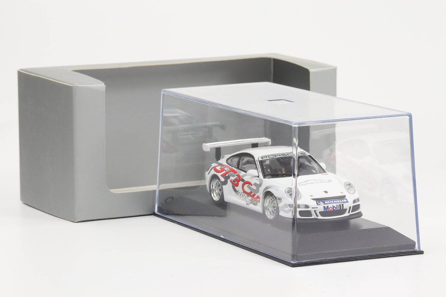 1:43 Porsche 911 997 GT3 Carrera Cup 2006 Präsentation WAP Dealer