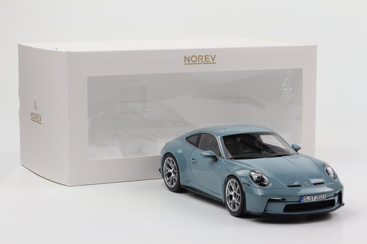 1:18 Norev Porsche 911 992 S/T Coupe 2023 Meisenblau 187470