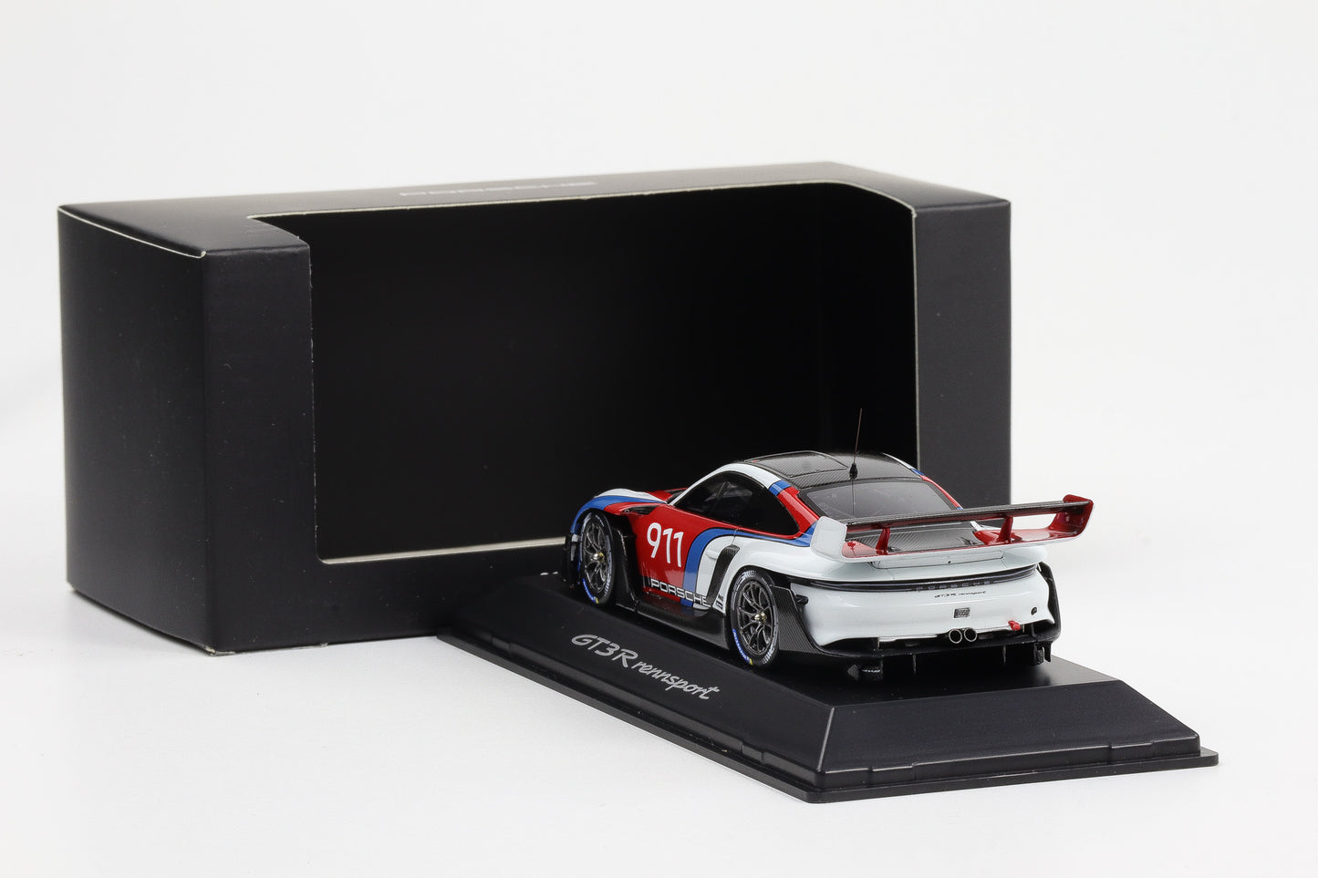 1:43 Spark Porsche 911 992 GT3 R #911 Rennsport weiss rot blau WAP DEALER