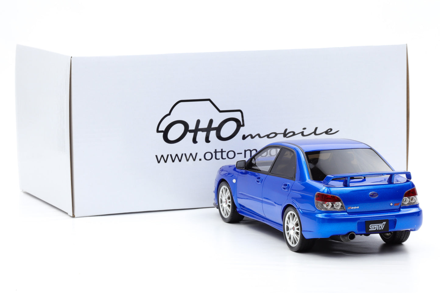 1:18 OTTOmobile Subaru Impreza STI S204 WRX 2006 blau metallic OT322