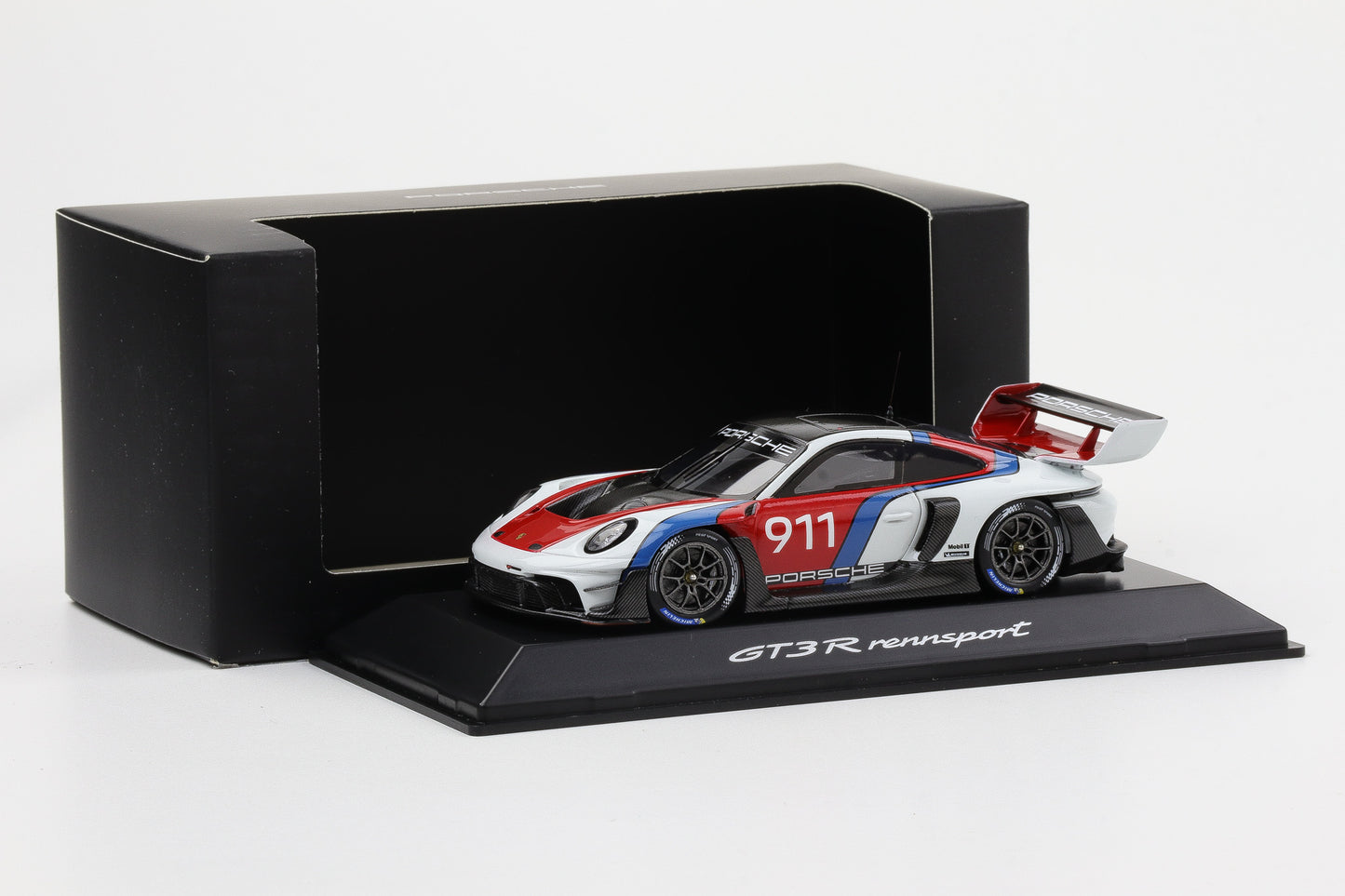 1:43 Spark Porsche 911 992 GT3 R #911 Rennsport weiss rot blau WAP DEALER