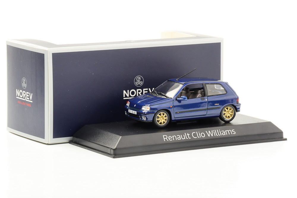 1:43 Renault Clio Williams 1996 blaumetallic Norev 517521