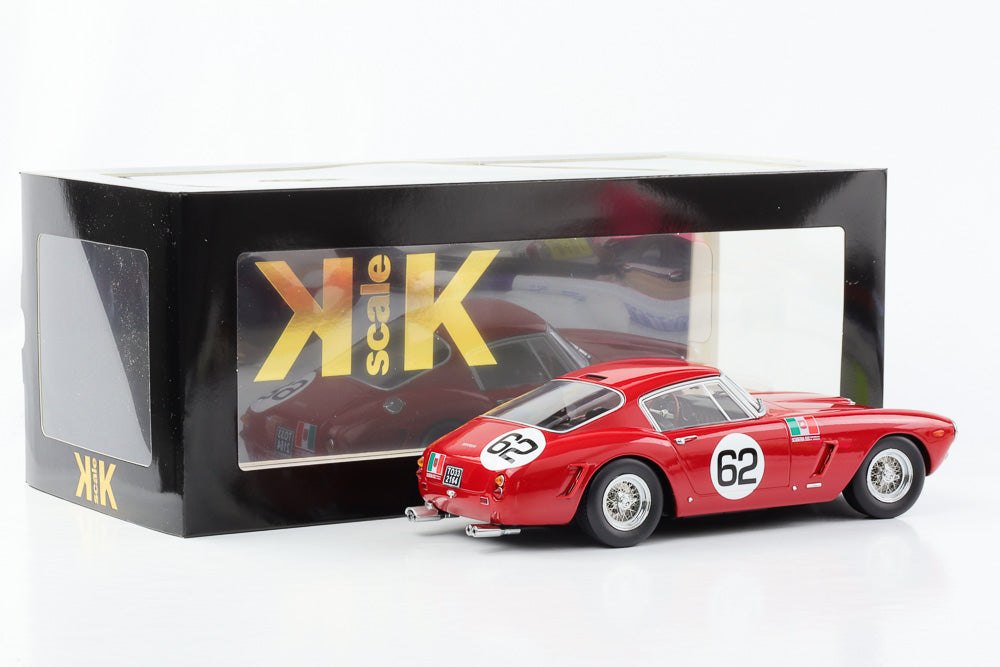 1:18 Ferrari 250 GT SWB #62 Winner Monza 1960 rot KK-Scale diecast