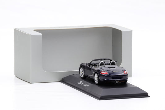 1:43 Schuco Porsche Boxster (987) 2005 blau DEALER WAP02020015