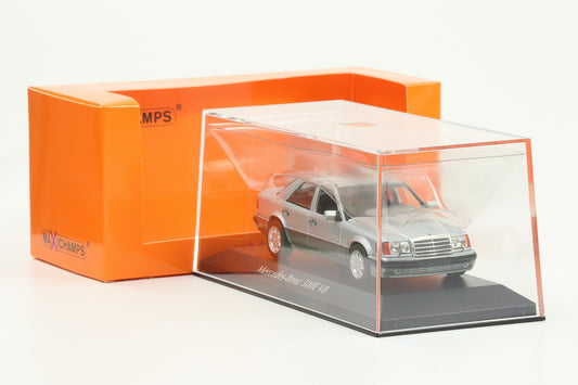 1:43 Minichamps Mercedes-Benz 500E V8 1991 silver metallic Maxichamps