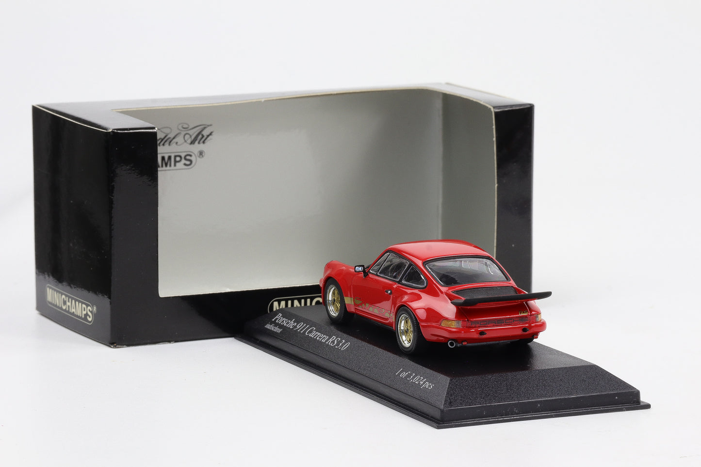 1:43 Minichamps Porsche 911 Carrera RS 3.0 1974 indischrot