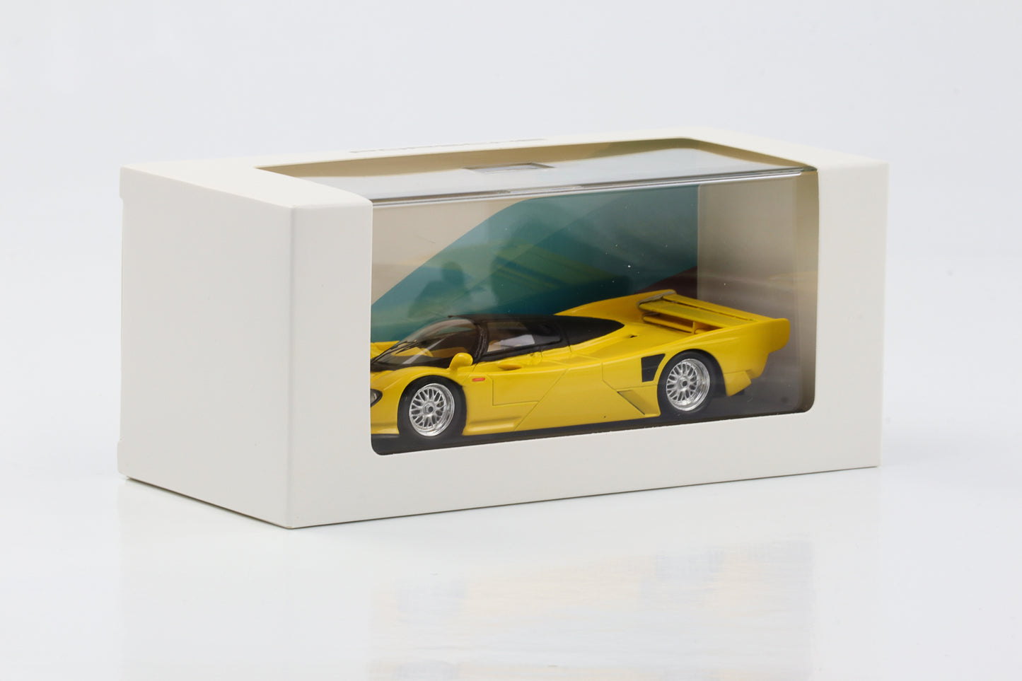 1:43 Porsche 962 Driven by Dreams Jochen Dauer 75 Jahre gelb Spark Dealer