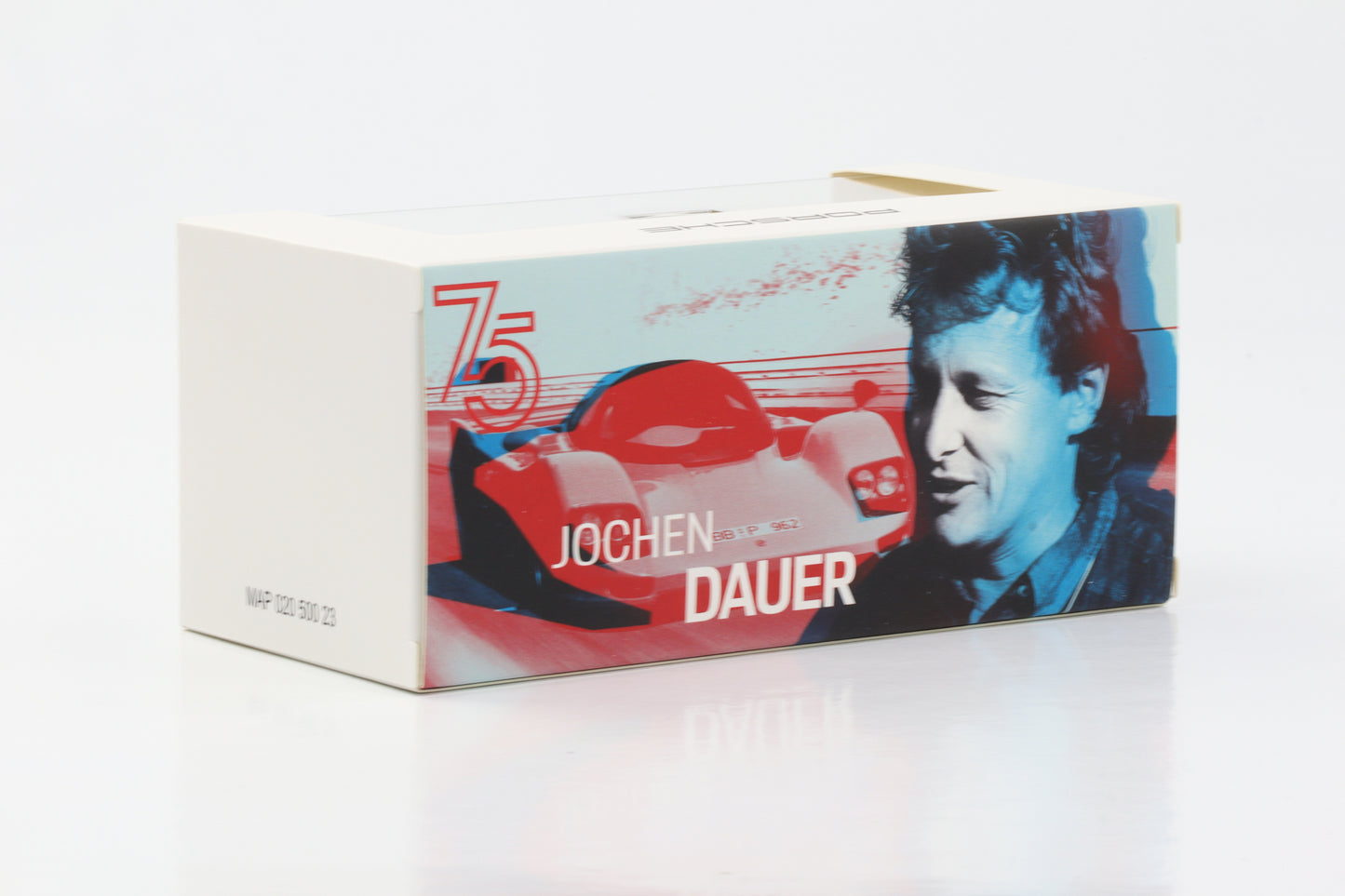 1:43 Porsche 962 Driven by Dreams Jochen Dauer 75 Jahre gelb Spark Dealer