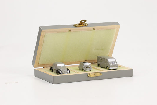 1:90 Schuco Piccolo VW Käfer, BMW Isetta + DKW-Schnellaster WERCO Set 1999