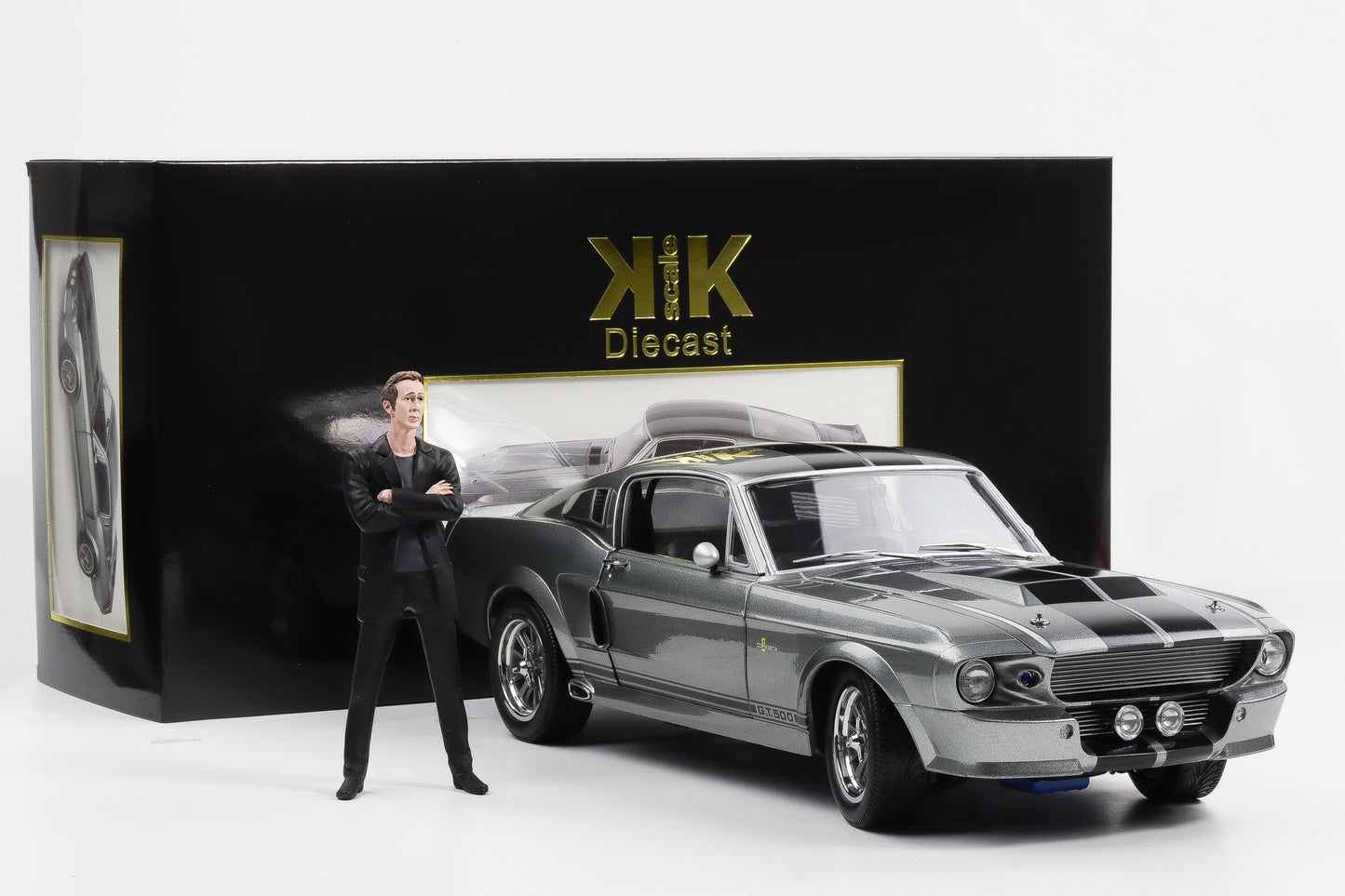 1:12 KK Scale Ford Mustang Shelby GT500 Eleanor Movie 60 seconds + Figur Randall