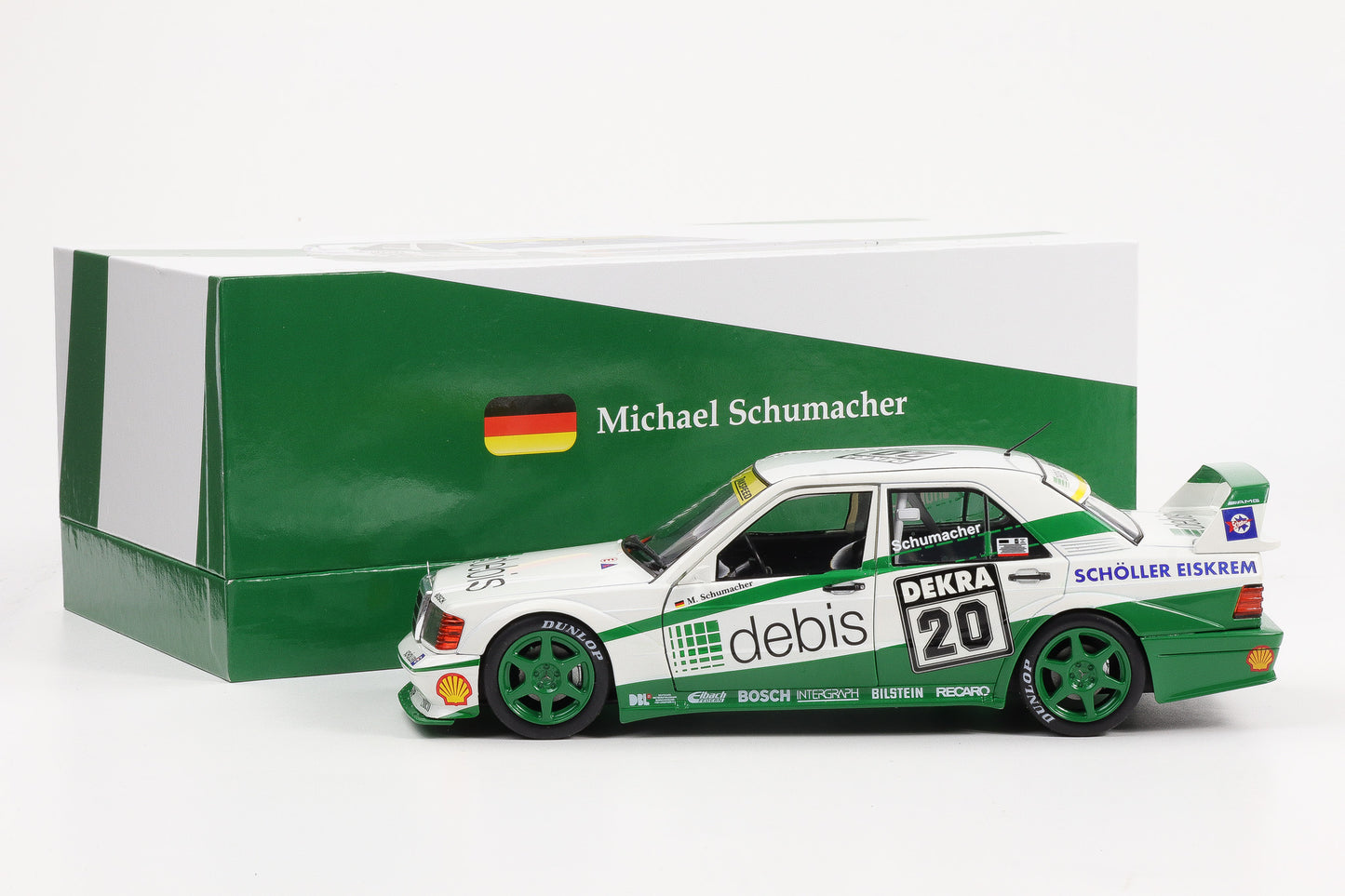 1:18 Werk83 Mercedes-Benz 190E 2.5-16 Evo II #20 DTM 1991 Michael Schumacher
