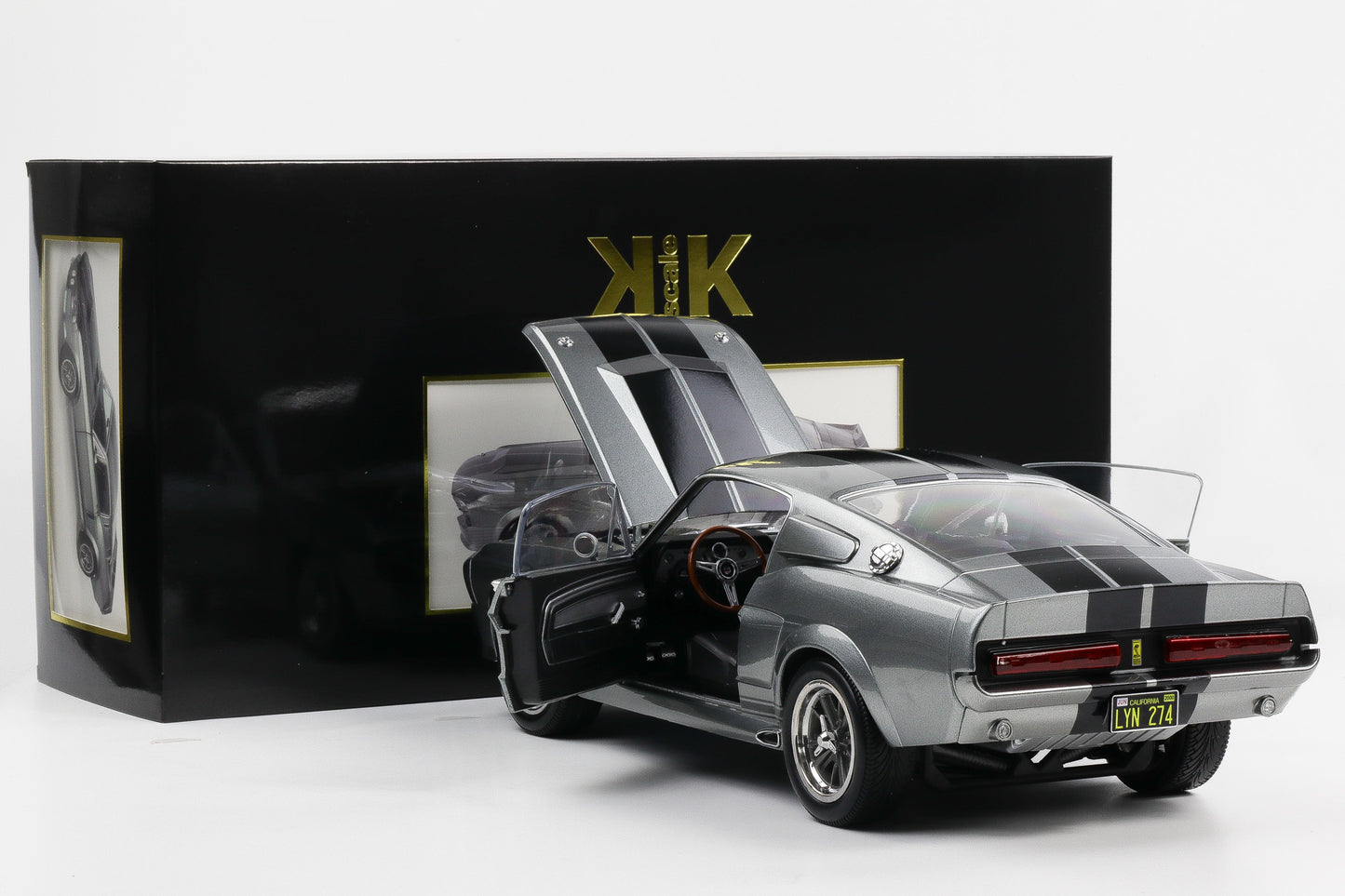 1:12 KK Scale Ford Mustang Shelby GT500 Eleanor 1967 Moviecar 60 seconds diecast