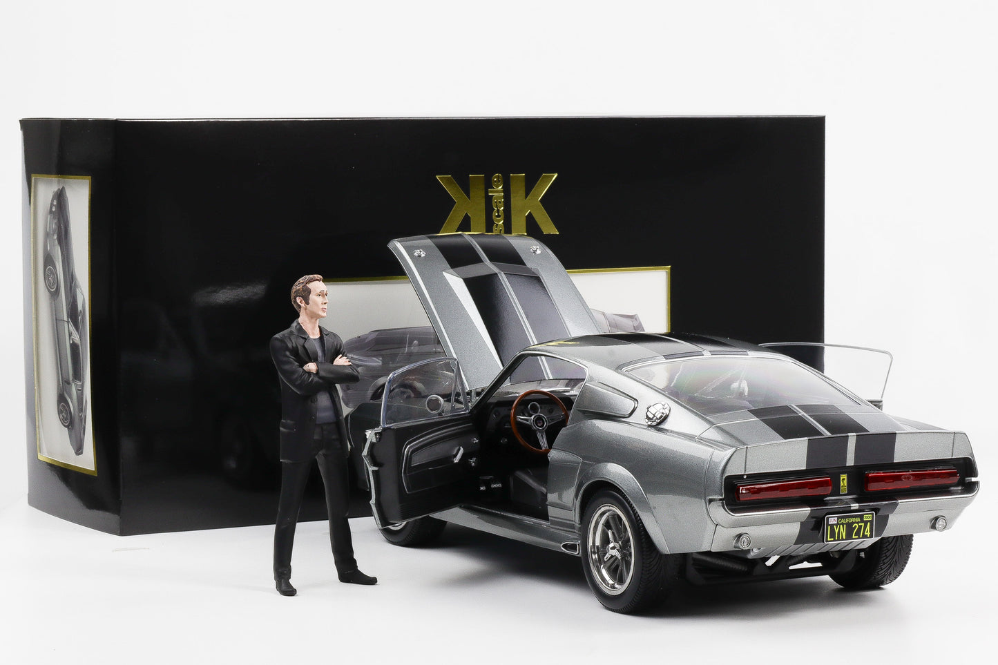 1:12 KK Scale Ford Mustang Shelby GT500 Eleanor Movie 60 seconds + Figur Randall