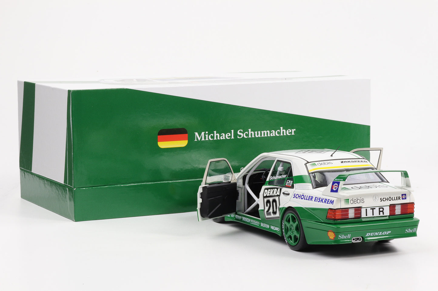 1:18 Werk83 Mercedes-Benz 190E 2.5-16 Evo II #20 DTM 1991 Michael Schumacher