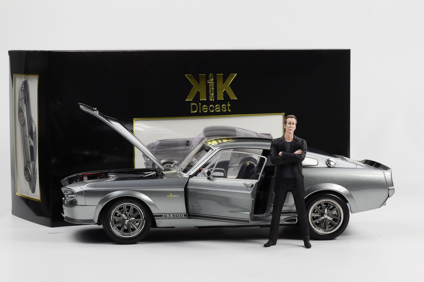 1:12 KK Scale Ford Mustang Shelby GT500 Eleanor Movie 60 seconds + Figur Randall