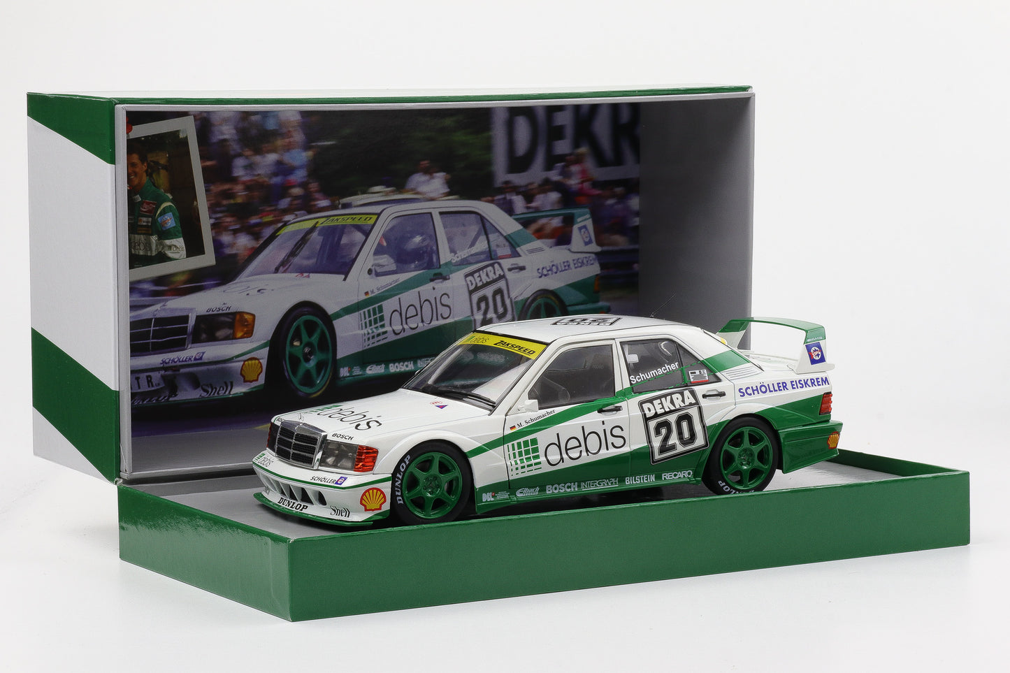 1:18 Werk83 Mercedes-Benz 190E 2.5-16 Evo II #20 DTM 1991 Michael Schumacher