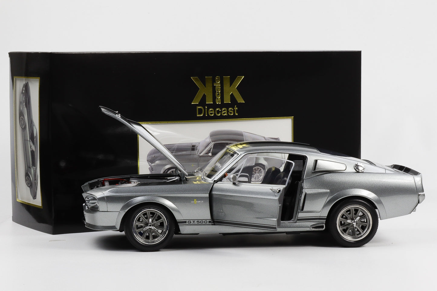 1:12 KK Scale Ford Mustang Shelby GT500 Eleanor 1967 Moviecar 60 seconds diecast