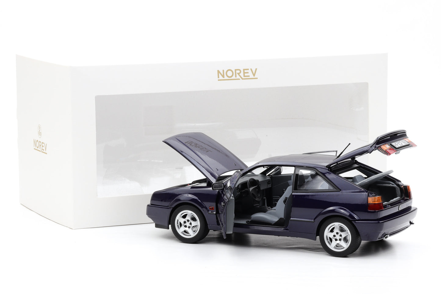 1:18 Norev VW Volkswagen Corrado VR6 1992 Aqua blue metallic 188660