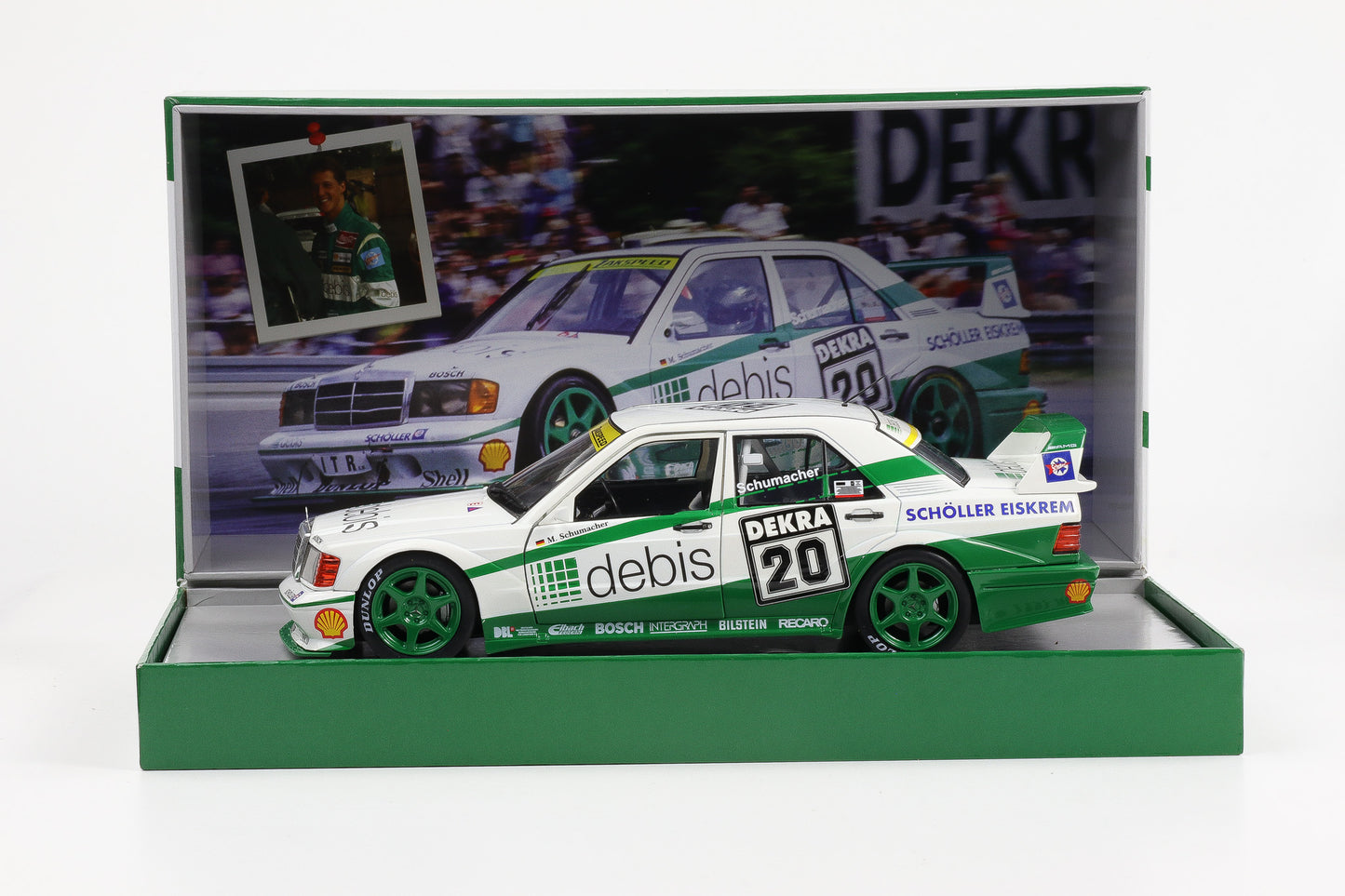 1:18 Werk83 Mercedes-Benz 190E 2.5-16 Evo II #20 DTM 1991 Michael Schumacher