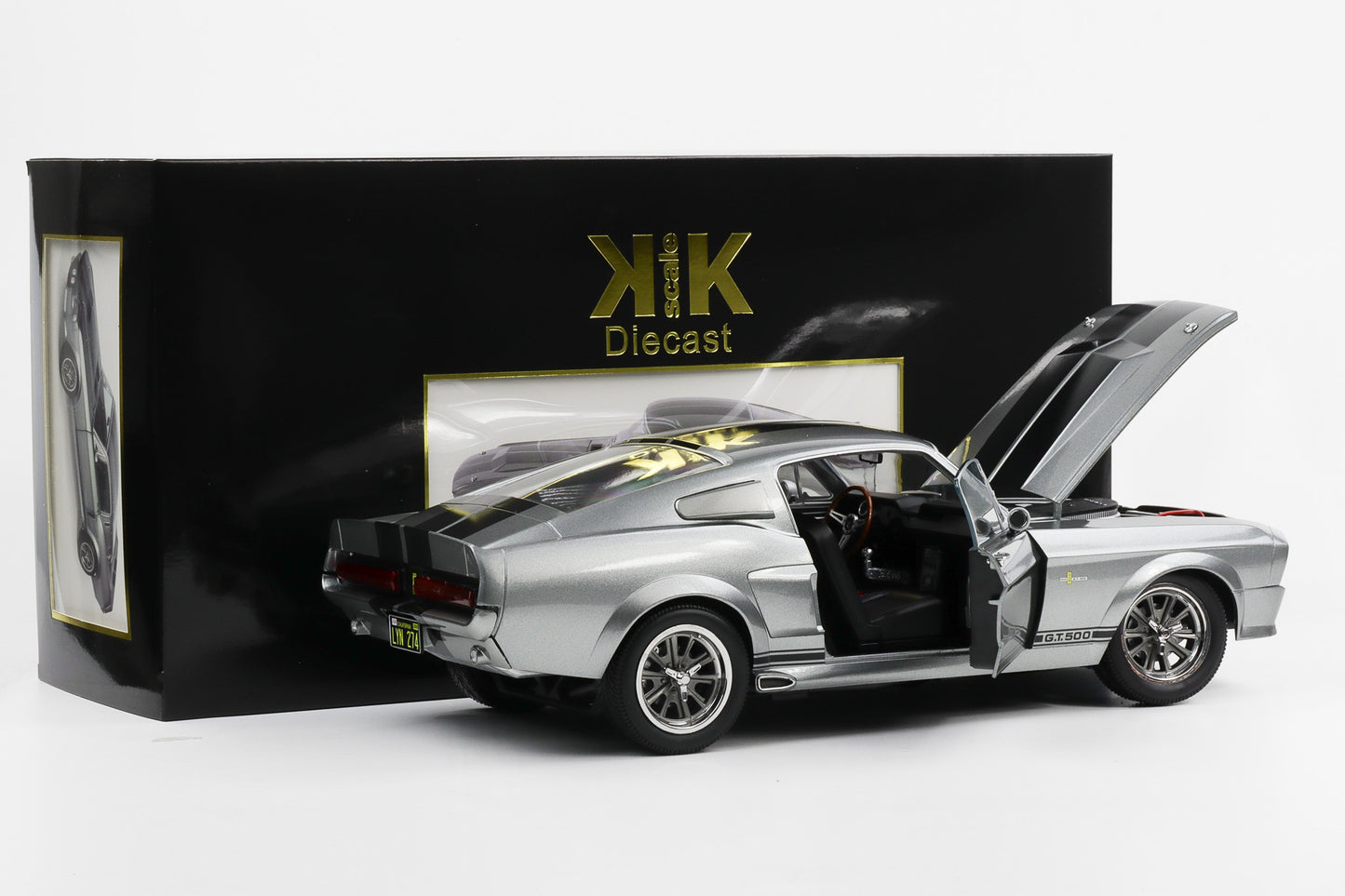 1:12 KK Scale Ford Mustang Shelby GT500 Eleanor 1967 Moviecar 60 seconds diecast