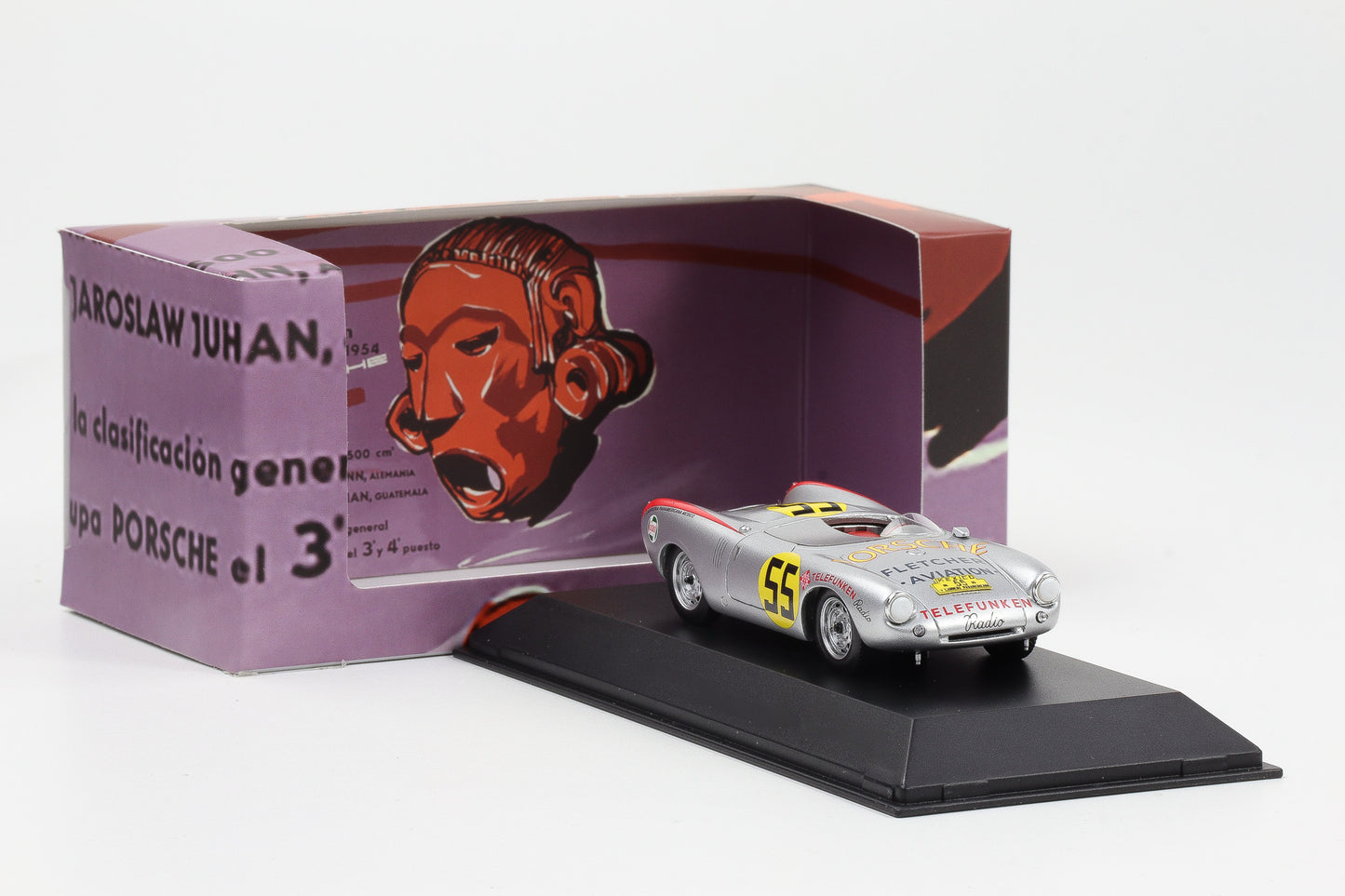 1:43 Spark Porsche 550 Spyder #55 Carrera Panamericana 1954 #55 Museum