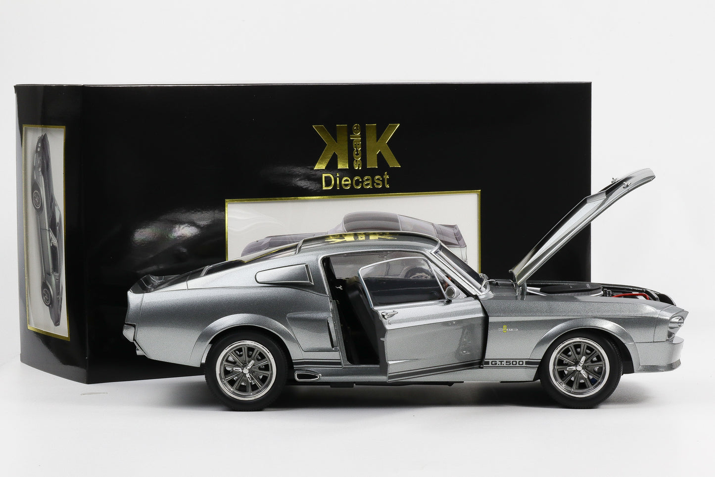 1:12 KK Scale Ford Mustang Shelby GT500 Eleanor 1967 Moviecar 60 seconds diecast