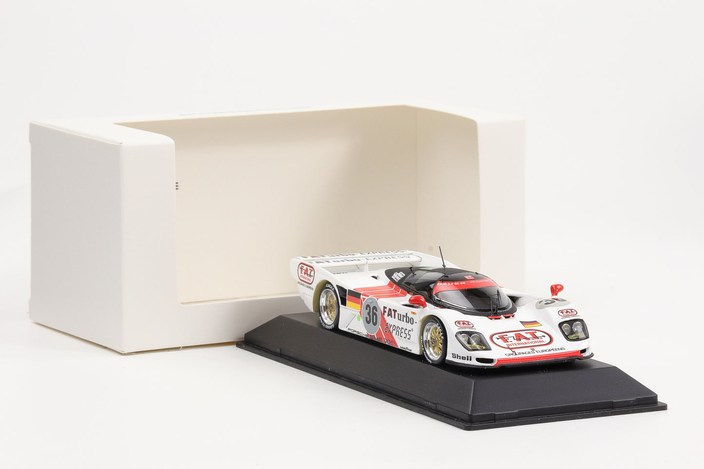 1:43 Spark Porsche 962 Dauer #36 FATurbo 24h LeMans 1994 Winner MAP Museum