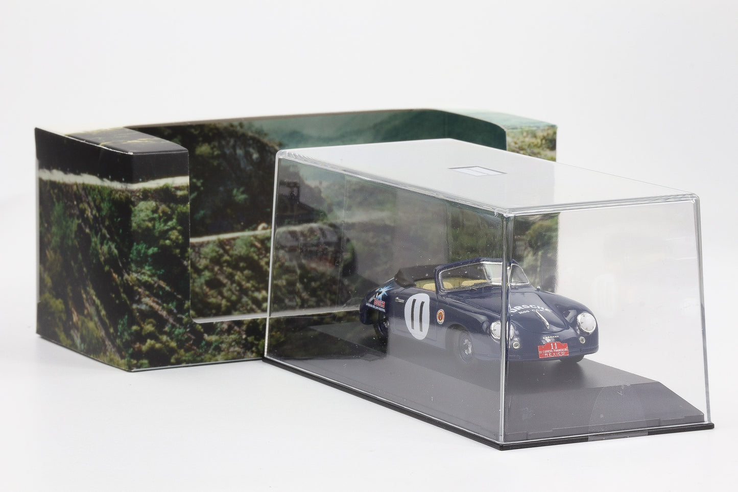 1:43 Spark Porsche 356 1500S Cabriolet Carrera Panamericana 1952 #11 Museum