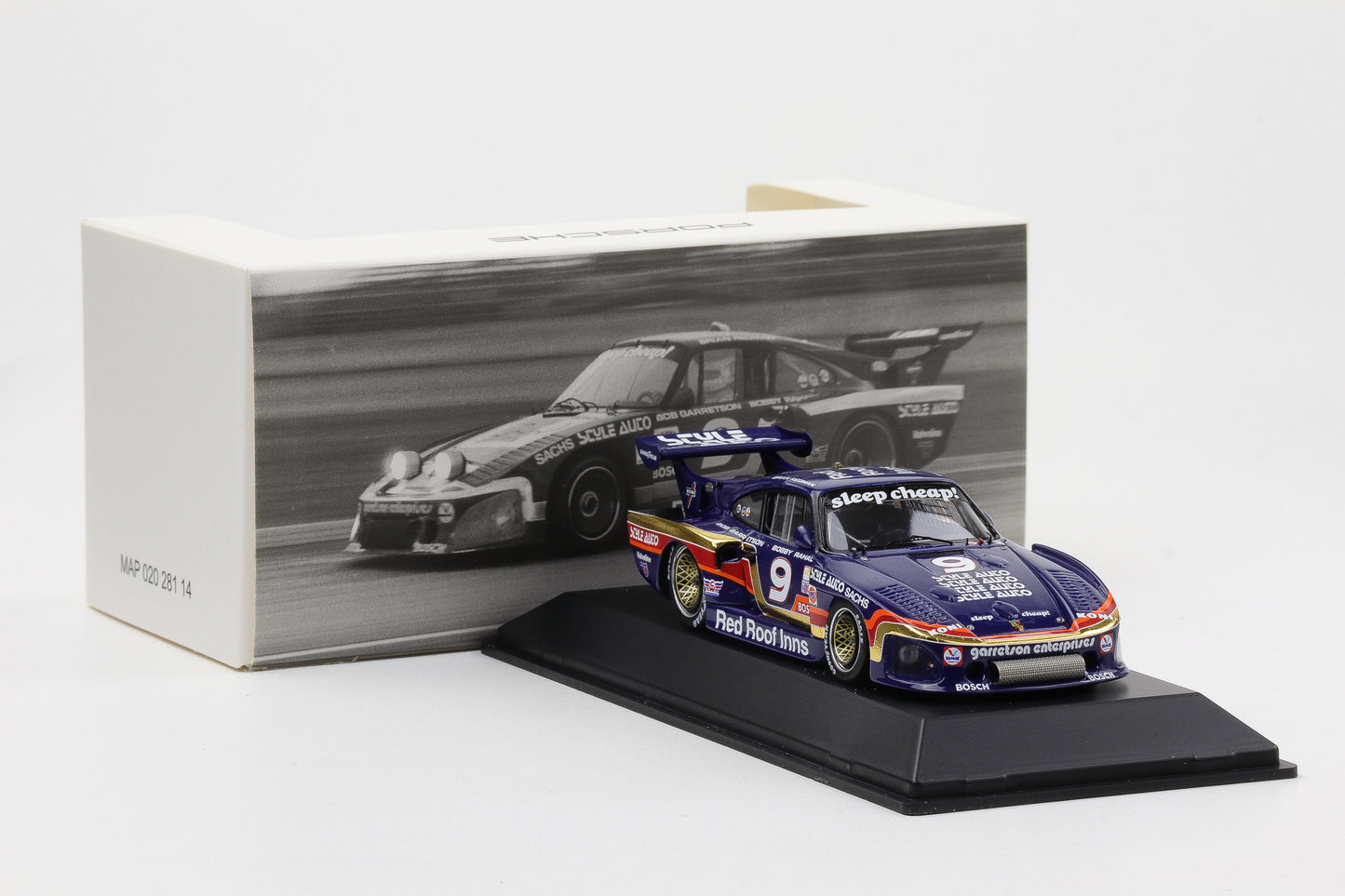 1:43 Spark Porsche 935 K3 Kremer 24h Daytona 1981 Winner MAP Museum