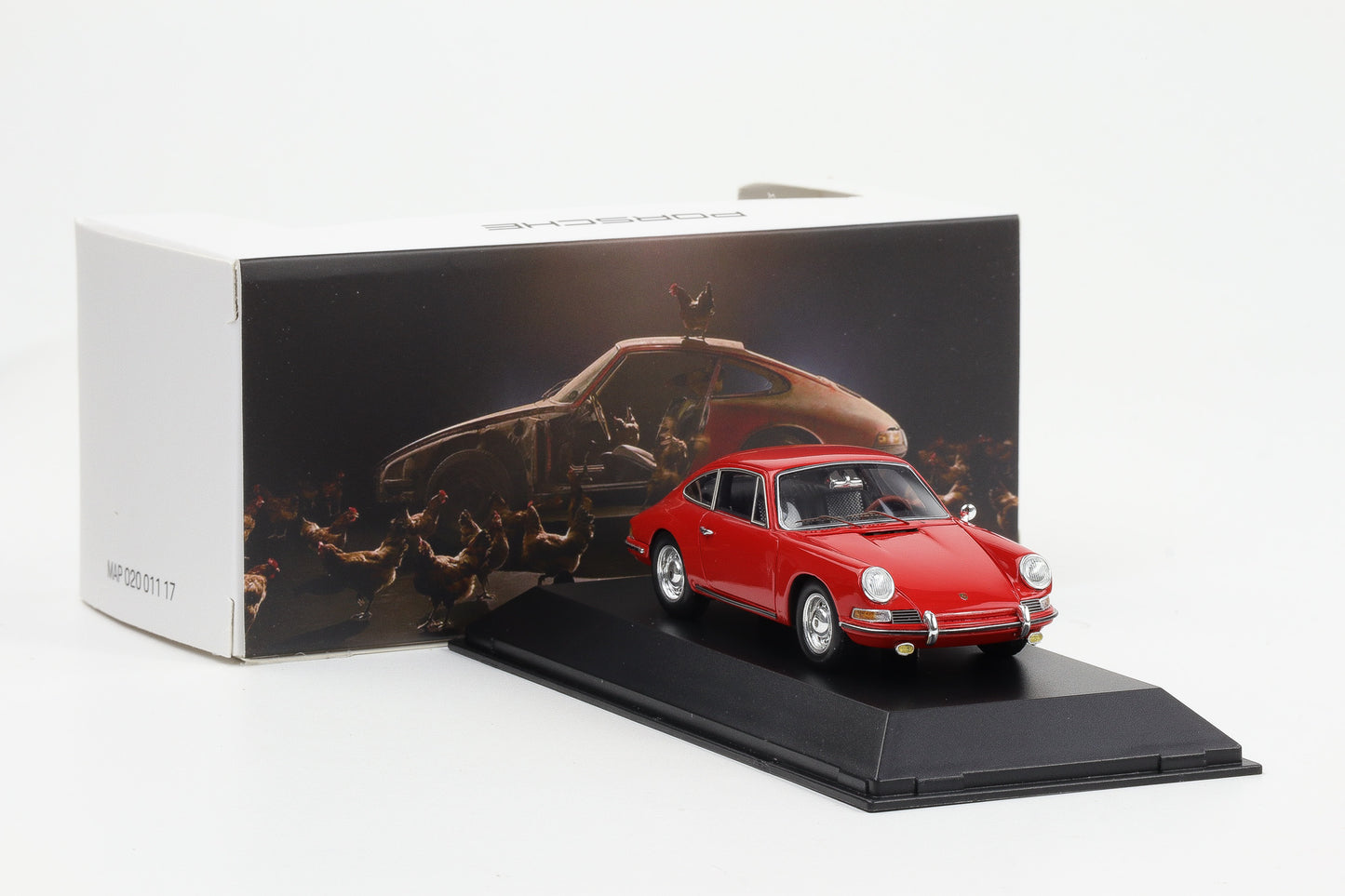 1:43 Spark Porsche 911 901 no.57 1964 signal rot Museum MAP