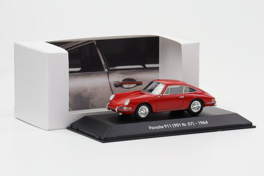 1:43 Spark Porsche 911 901 no.57 1964 signal rot Museum MAP