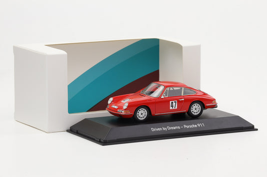 1:43 Spark Porsche 911 2.0 #47 1966 Eberhard Mahle rot Museum MAP