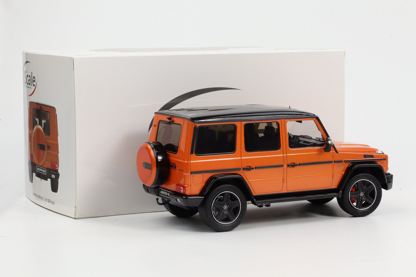 1:18 iScale Mercedes-Benz AMG G63 W463 sunsetbeam orange 2016 Limited 600 pcs