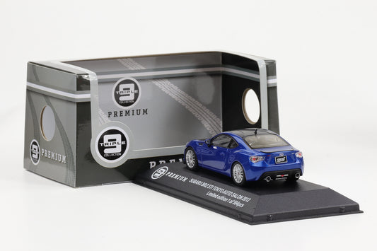 1:43 Triple 9 Premium Subaru BRZ STI Tokyo Auto Salon 2012 blaumetallic Limited Edition