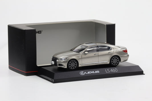 1:43 Kyosho Lexus LS460 F Sport Limousine Sonic Titanium 2015 03659T